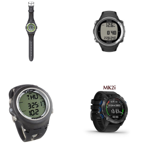 Dive Watches - Safety Equipment and Training Metrics