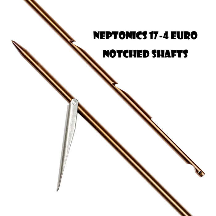 Neptonics 17-4 Euro Notched Shafts