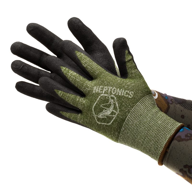 nonnative 　 EXPLORER GLOVES POLYSUEDE Neptonics Dyneema Gloves - Dive Gloves OD Green